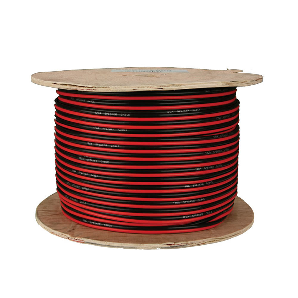 Install Bay Speaker Wire | 14GA | Copper | 500 ft. | Red/Black - SWRB14500