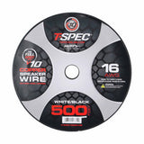 T-Spec V10 OFC Speaker Wire | 16 AWG | 500 ft. | White/Black - V10SW16500-WB