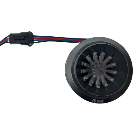 SoundQubed 1.6" HDX-PT2N Compression Neodymium Super Bullet Tweeter with RGB LED Light