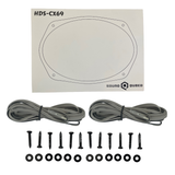 SoundQubed HDS Series 6x9" Coaxial 3-way Speakers (Pair)