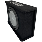 SoundQubed HDS2 12" Subwoofer Wedge Loaded and Powered Enclosure