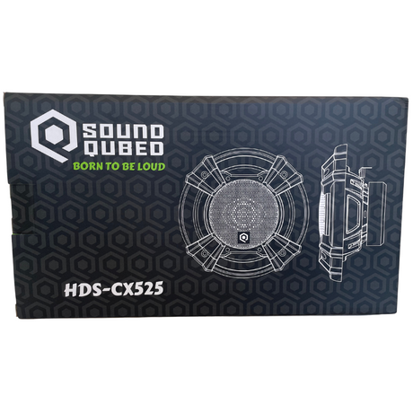 SoundQubed HDS Series 5.25" Coaxial 2-way Speakers (Pair)