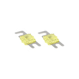 Raptor Mid Series Nickel-Plated Mini ANL Fuses | 100A | 2 Pack - RMANL100