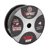 T-Spec V8GT OFC Power Wire | 4 AWG | 100 ft. | Black - V8GT4BK-100