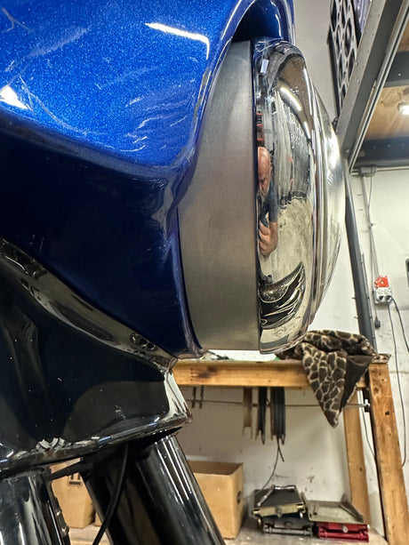 XEL Headlight Extension - 2009-Up Street Glide