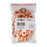 Install Bay Copper Uninsulated Ring Terminal 6 Gauge 5/16 inch - CUR6516