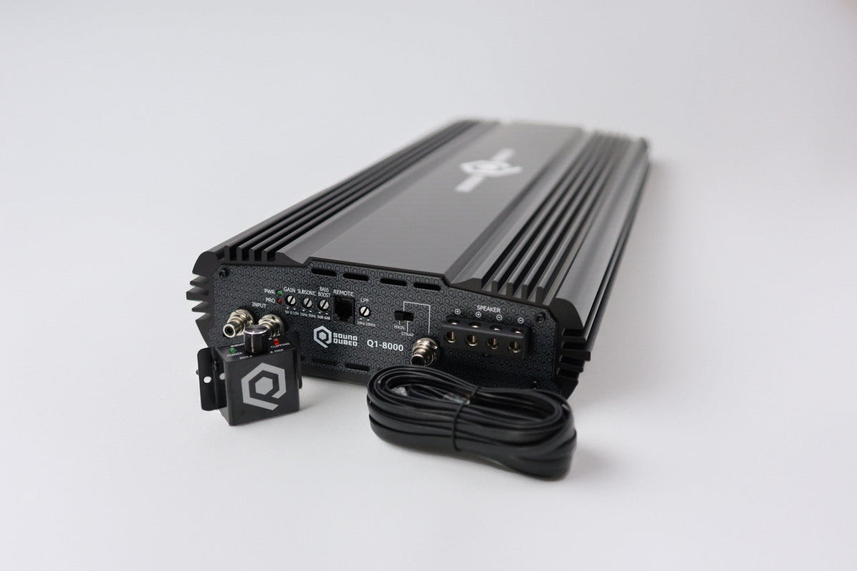 SoundQubed Q1-8000 Q-Series Mono Amplifier