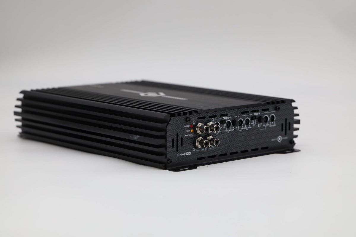 SoundQubed 4400 Watt F4-4400 Full Bridge 4 Channel Amplifier