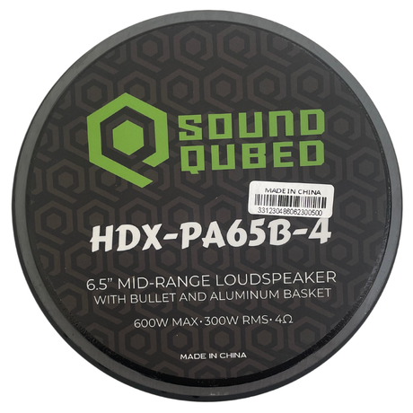 SoundQubed HDX Series Pro Audio Bullet 6.5" Speaker (single)