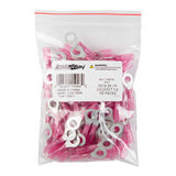 Install Bay Heat Shrink Red Ring Terminal 22-18 Gauge 3/8 inch - HSRRT38