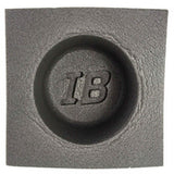 Install Bay Acoustic Speaker Baffles 4 Inch Shallow Round - Pair - IBBAF42