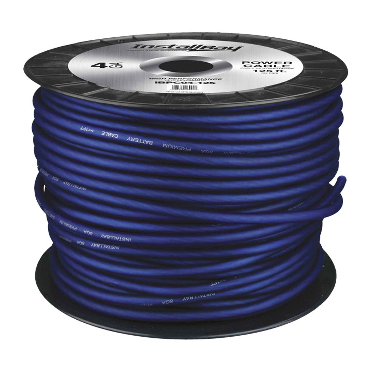 Install Bay CCA Value Line 8 Gauge Power Cable Blue - 250 Foot Coil - IBPC08-250