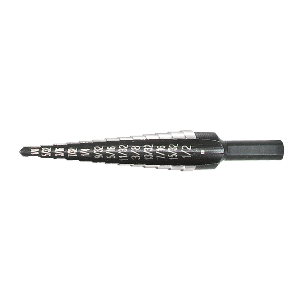 Install Bay UNIBIT 13 Increments Fractional 1/8 Inch -1/2 Inch - IB59001