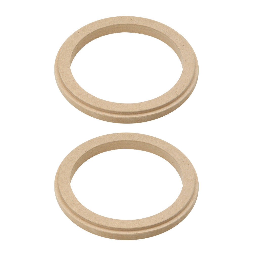 Install Bay MDF Speaker Rings 6 Inch X 3/4 Inch - Pair - SR6