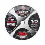 T-Spec V12 OFC Ground Wire | 1/0 AWG | 50 ft. | Black - V12GW-1050