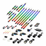 Metra 16-Piece Chasing LED Strip Kit - Harley-Davidson FLH | FLT 1996-2022 (with Tour-Pak) - BC-CHASE-K1