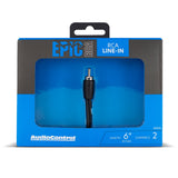 AudioControl EPIC ACEI2L Twistcore Pair RCA Line-In (6in)