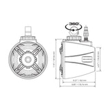DB Drive APT65MOTO-G2 : 6.5" WDX MOTO Tower Loudspeakers (1 Pair)