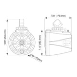 DB Drive APT65RGB : 6.5" Tower Loudspeaker (Black)