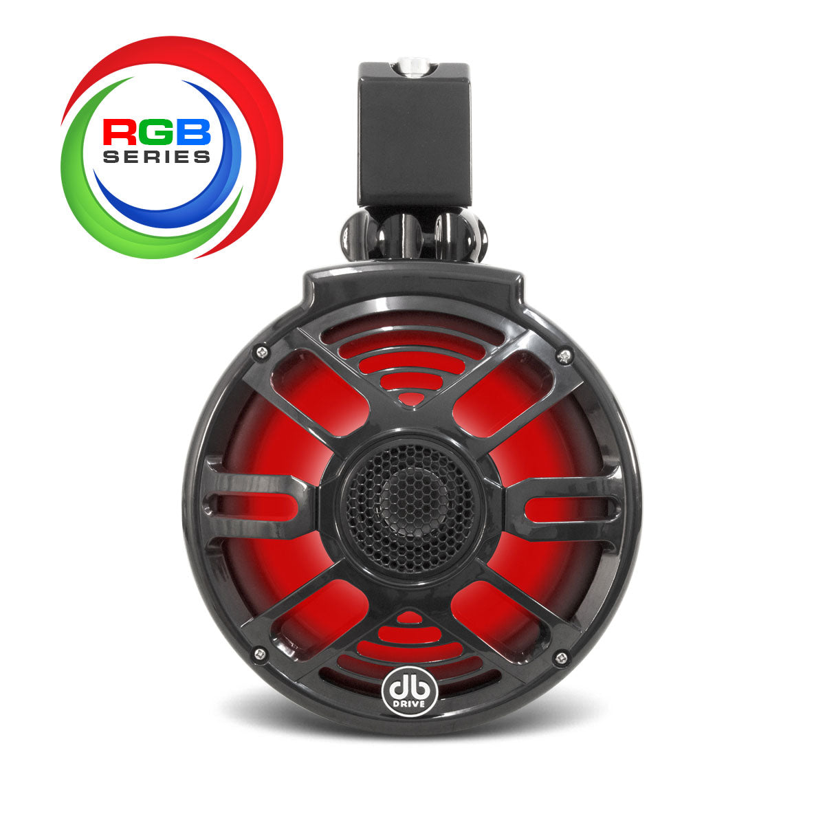DB Drive APT8RGB-XB : 8" Tower loudspeakers W/RGB Accent Lighting (Black)