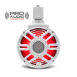 DB Drive APT8RGB-XLW : 8" Tower Loudspeakers W/RGB Accent Lighting (White)