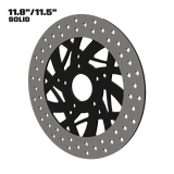 Astro 11" solid rotor in black