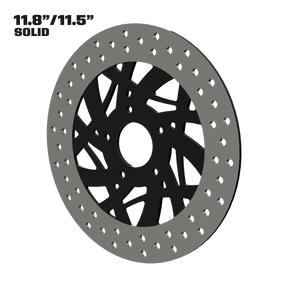 Astro 11" solid rotor in black