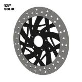 Astro 13" solid rotor in black