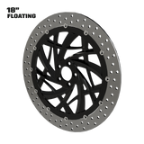 Astro 18" floating rotor in black
