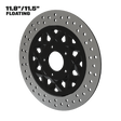 Aurora 11" Floating Rotor in Black