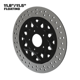 Aurora 11" Floating Rotor in Black