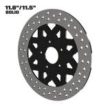 Aurora 11" Solid Rotor in Black
