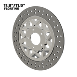 Aurora 11" Floating Rotor in Black
