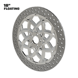 Aurora 18" Floating Rotor in Black