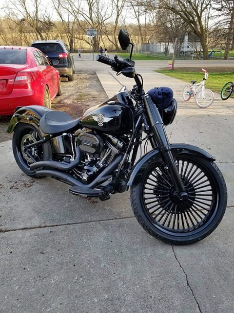 Big Fatty Indian Black Wheels