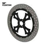 Barbaric Tendencies 18" floating rotor in black