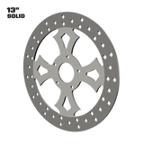 Barbaric Tendencies 13" solid rotor in polished