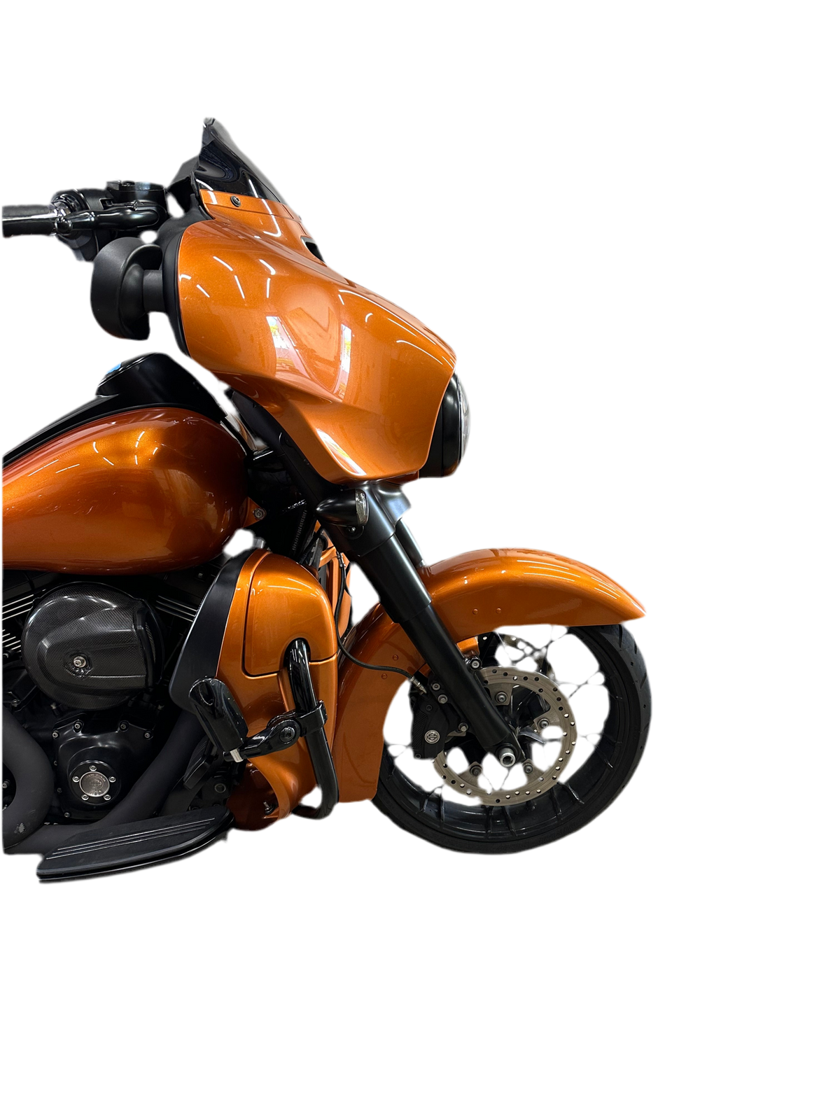 XEL Headlight Extension - 2009-Up Street Glide