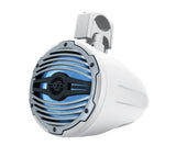 Euphoria ERMT77-W : 7.7" REFERENCE MARINE TOWER SPEAKER W/ RGB ACCENT LIGHTING - WHITE - Sold as Pair