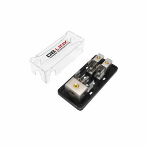 DB Link NFB3428X : Fuse Block 4 GA. in(2) - 8 GA. Out