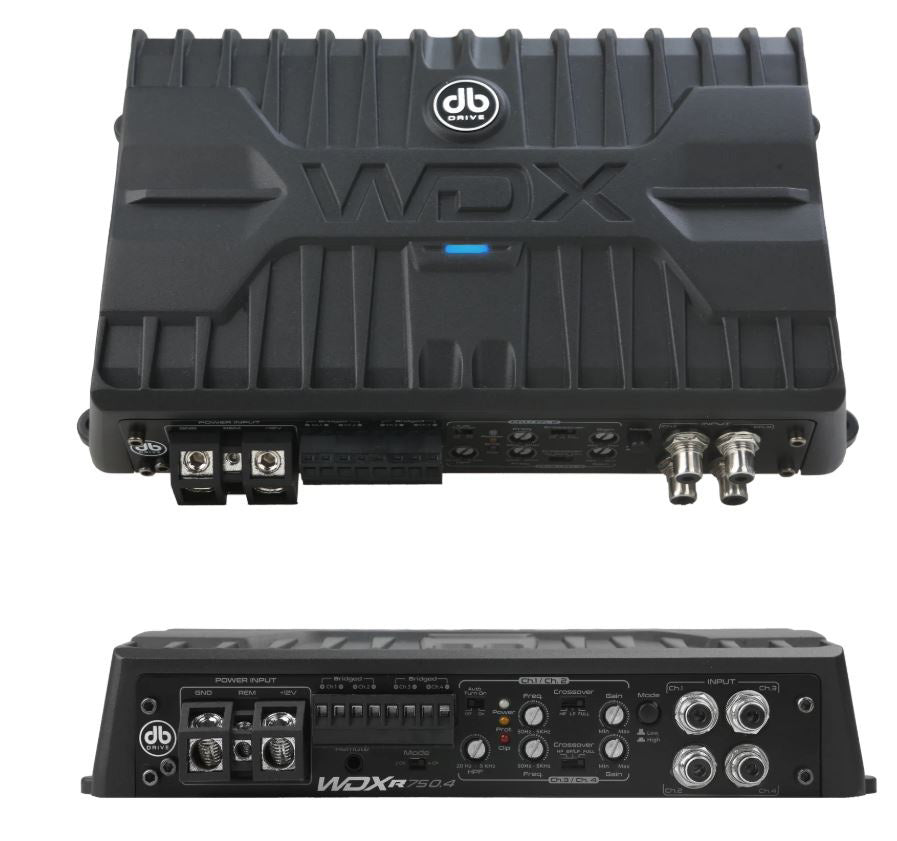 DB Drive WDX-R750.4 : WDX Reference Class-D 4 Channel Amplifier