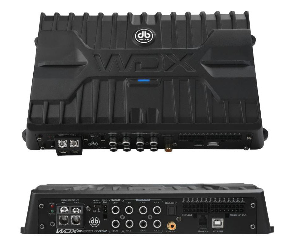 DB Drive WDX-R1200.8-DSP : WDX Reference Class-D 8 Channel Amplifier with DSP