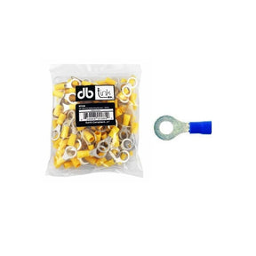 DB Link RTB14 : 1/4in Blue Pre Insulated Round Shape Terminal