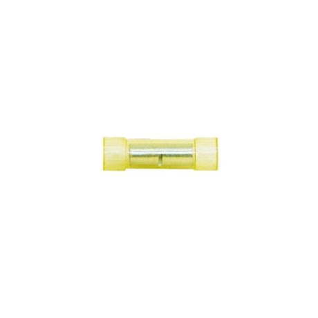 DB Link YBC1210P : 12-10 GA. Yellow Clear PVC Butt Connector