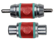 DB Link MKMM104 : Marine plastic grip gold male to male barrel connector