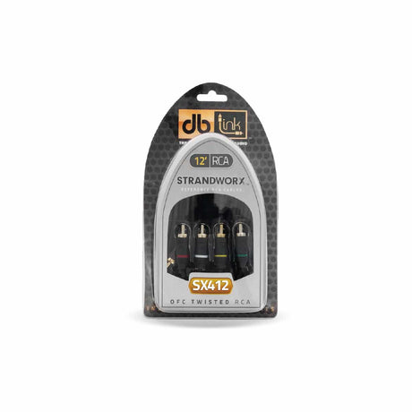 DB Link SX412 : 12' 4 Channel Strandworx Rca