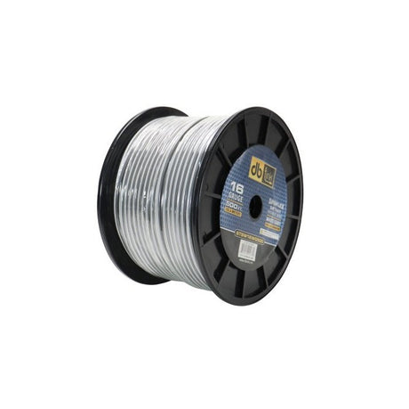 DB Link STSW16WG500 : 16GA. White/Gray Speaker Wire 500ft Roll