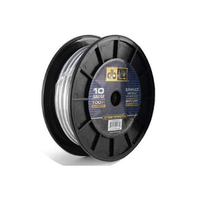 DB Link STSW10WG100 : 10 GA. White/Gray Speaker Wire 100ft Roll