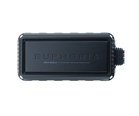 Euphoria EMA-600.4 : Marine 4-channel Class D amplifier includes matched wire harness