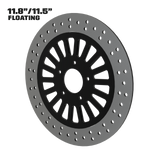 Big Fatty 11" floating rotor in black